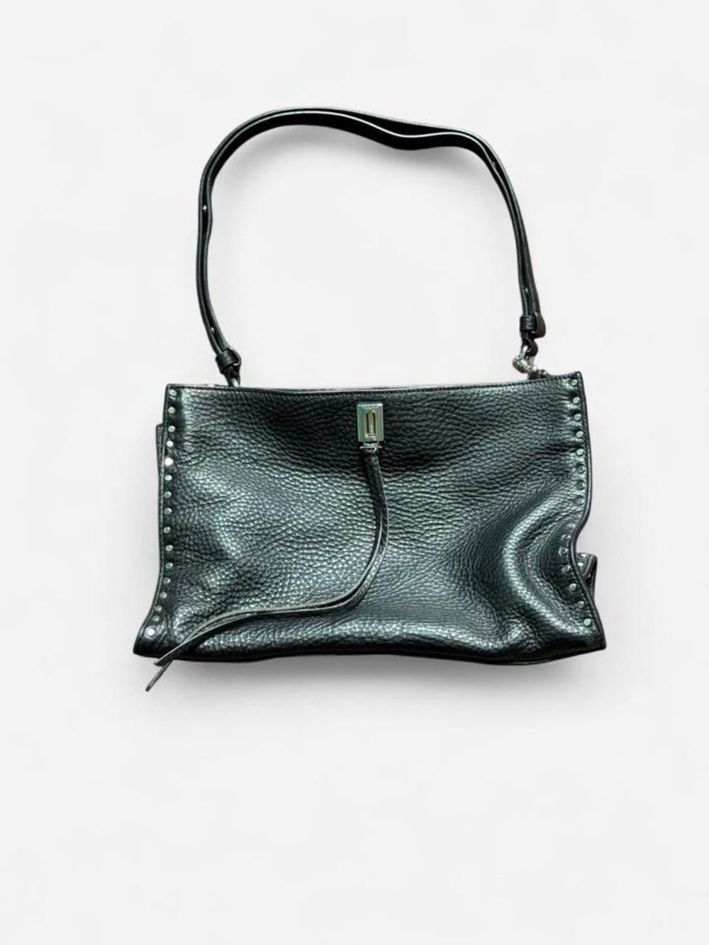 Rebecca Minkoff | Black Leather | Handbag | Studded Details